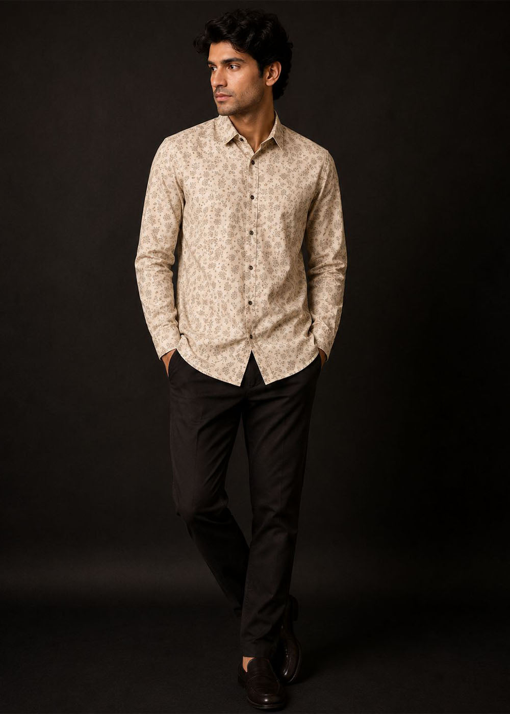 Premium Solid Cotton Regular Fit Shirt